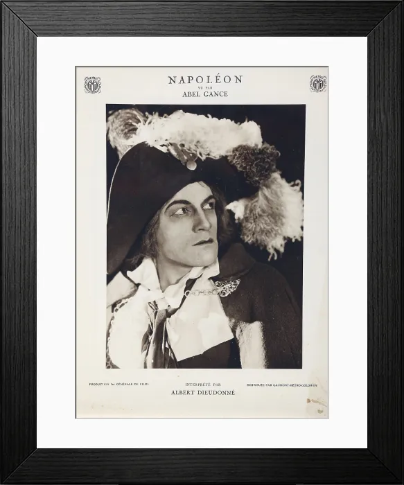 Framed Print : NAPOLEON, French poster art, Albert Dieudonne, 1927