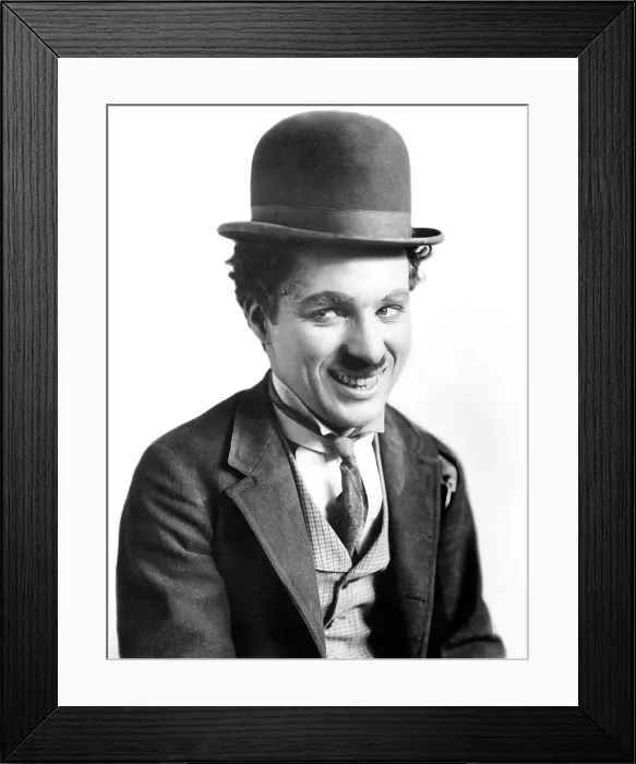 Framed Print : A NIGHT OUT, Charlie Chaplin, (aka, Charles Chaplin), 1915