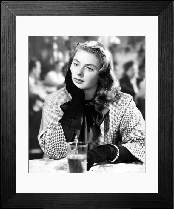 Framed Print : NOTORIOUS, Ingrid Bergman, 1946