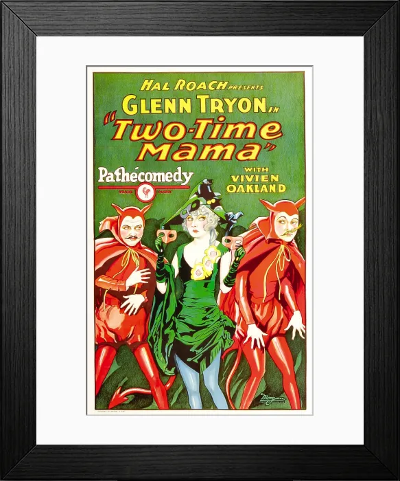 Framed Print : TWO-TIME MAMA, center: Vivien Oakland, 1927