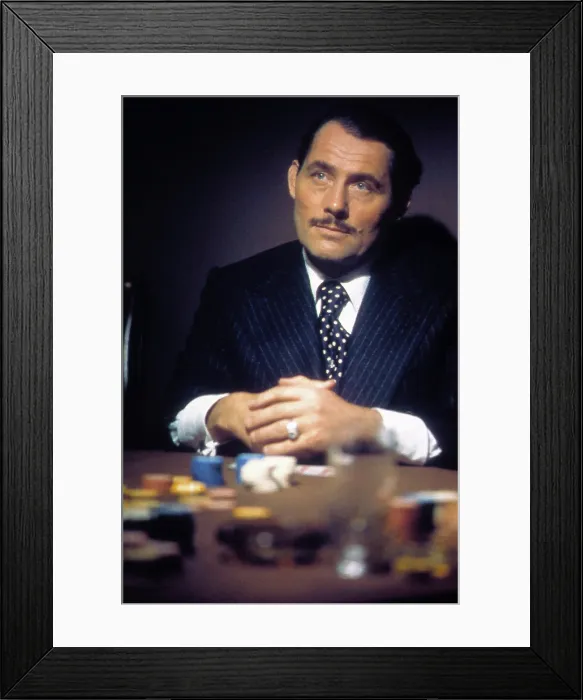 Framed Print : THE STING, Robert Shaw, 1973 Framed Print : THE STING, Robert Shaw, 1973