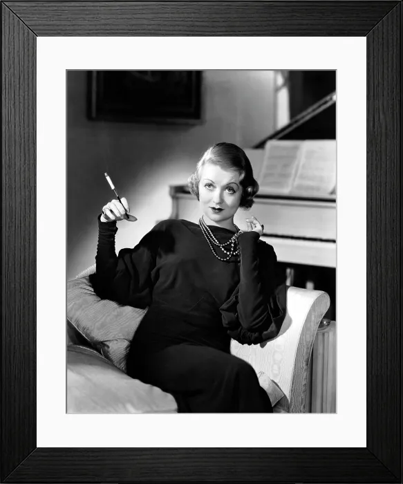 Framed Print : OUR BETTERS, Constance Bennett, 1933 Framed Print : OUR BETTERS, Constance Bennett, 1933