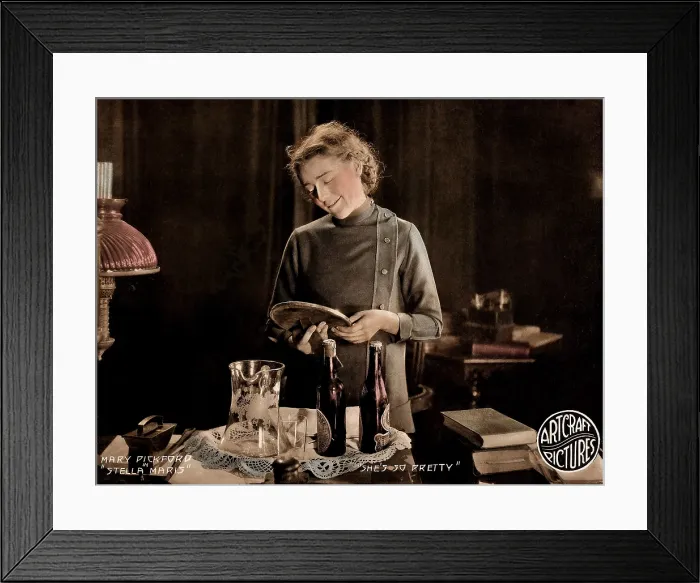 Framed Print : STELLA MARIS, Mary Pickford, 1918 Framed Print : STELLA MARIS, Mary Pickford, 1918