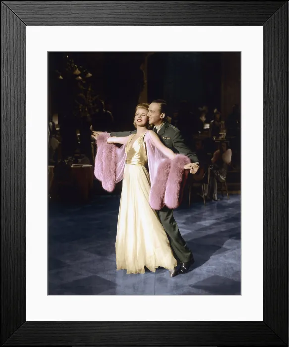 Framed Print : THE STORY OF VERNON AND IRENE CASTLE, (from left): Ginger Rogers, Fred Astaire, 1939
