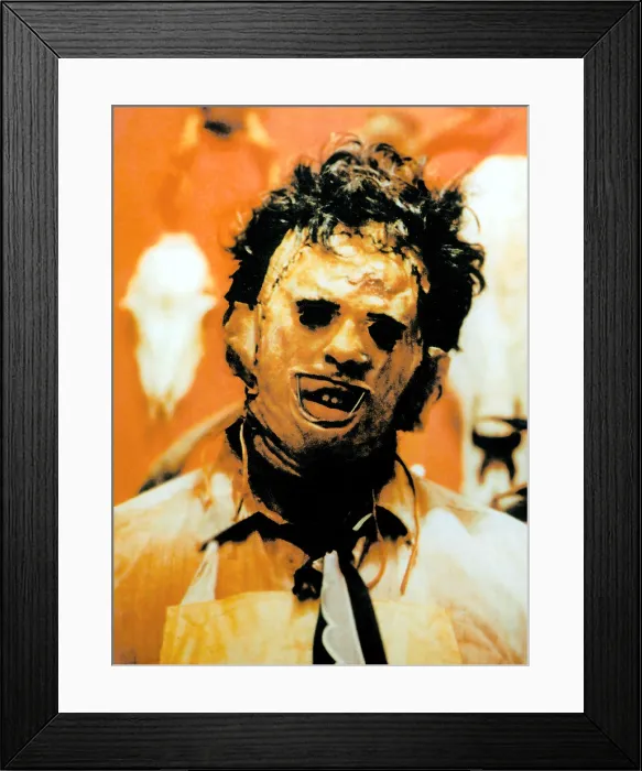 Framed Print : THE TEXAS CHAINSAW MASSACRE, Gunnar Hansen, 1974 **US SALES ONLY** Framed Print : THE TEXAS CHAINSAW MASSACRE, Gunnar Hansen, 1974 **US SALES ONLY**