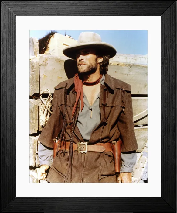 Framed Print : THE OUTLAW JOSEY WALES, Clint Eastwood, 1976