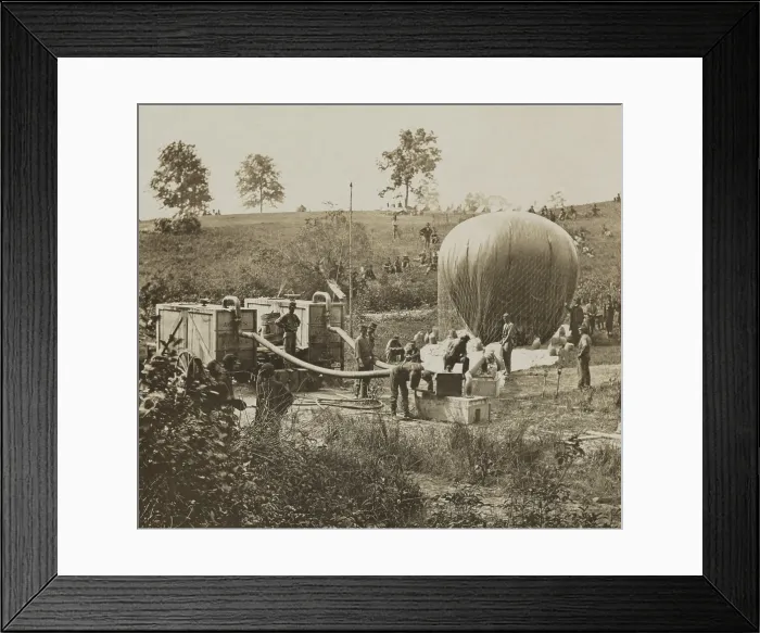 Framed Print : US Civil War, Peninsula Campaign, April-August, 1862. Battle of Fair Oaks / Battle of Seven Pines