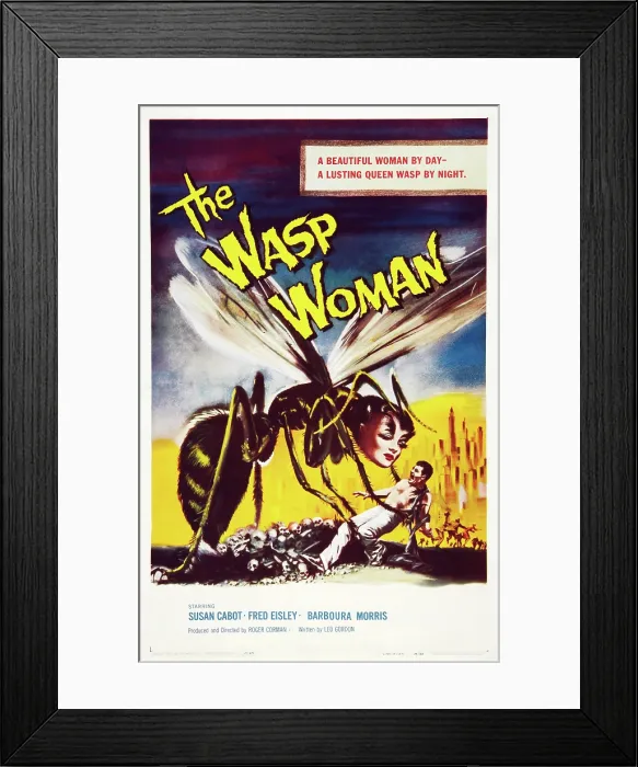 Framed Print : THE WASP WOMAN, Susan Cabot, 1959 Framed Print : THE WASP WOMAN, Susan Cabot, 1959