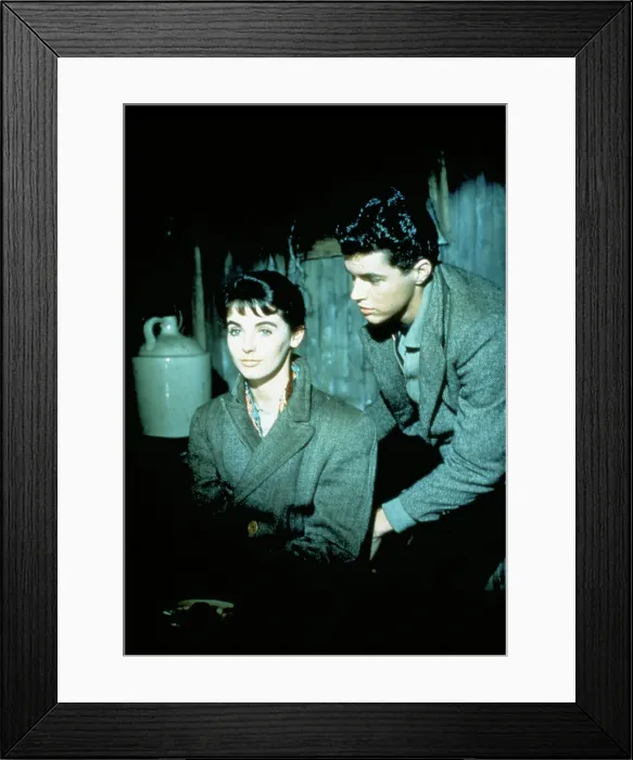 Framed Print : THE DIARY OF ANNE FRANK, Millie Perkins, Richard Beymer, 1959 Framed Print : THE DIARY OF ANNE FRANK, Millie Perkins, Richard Beymer, 1959