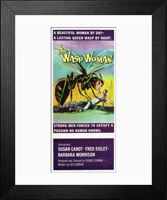 Framed Print : THE WASP WOMAN, Susan Cabot, 1959 Framed Print : THE WASP WOMAN, Susan Cabot, 1959