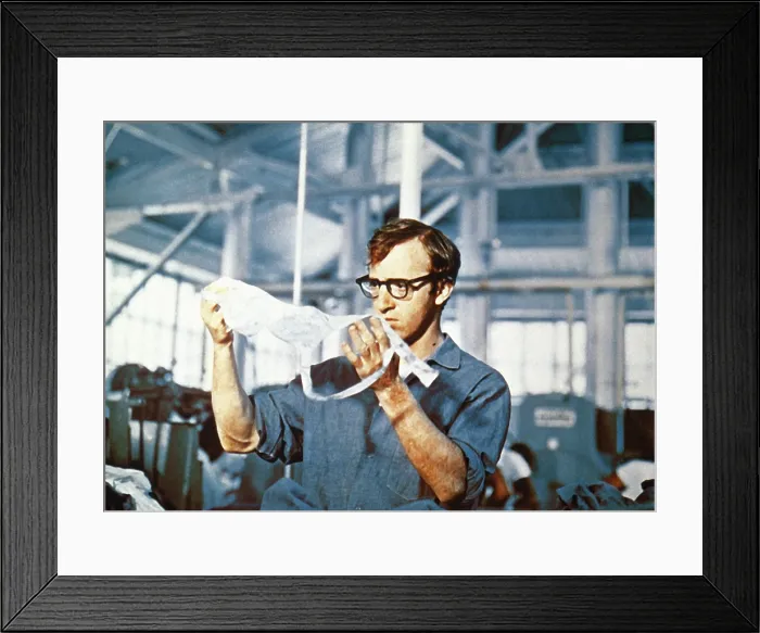 Framed Print : TAKE THE MONEY AND RUN, Woody Allen, 1969 Framed Print : TAKE THE MONEY AND RUN, Woody Allen, 1969