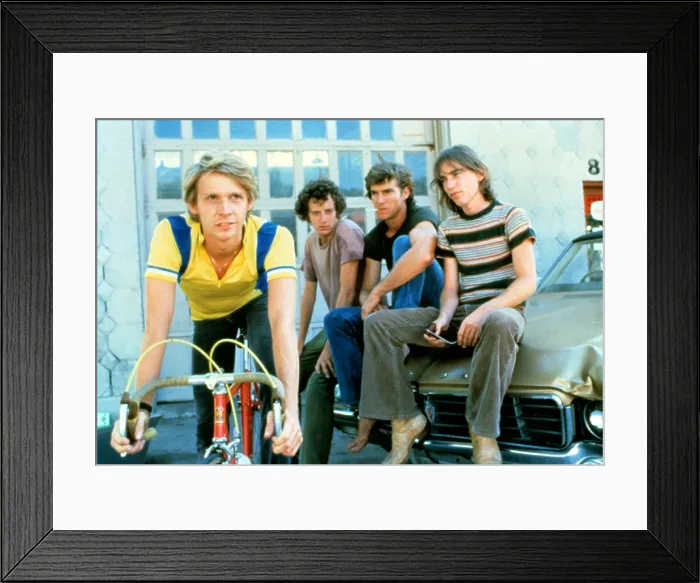 Framed Print : BREAKING AWAY, Dennis Christopher, Daniel Stern, Dennis Quaid, Jackie Earle Haley, 1979, TM & Copyright (c) 20th Century Fox Film Corp. All rights reserved Framed Print : BREAKING AWAY, Dennis Christopher, Daniel Stern, Dennis Quaid, Jackie Earle Haley, 1979, TM & Copyright (c) 20th Century Fox Film Corp. All rights reserved