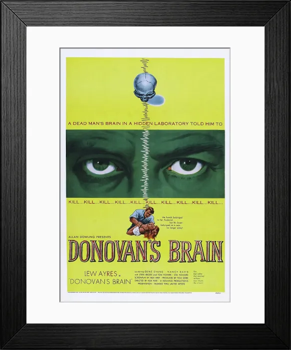 Framed Print : DONOVAN'S BRAIN, 1953 Framed Print : DONOVAN'S BRAIN, 1953