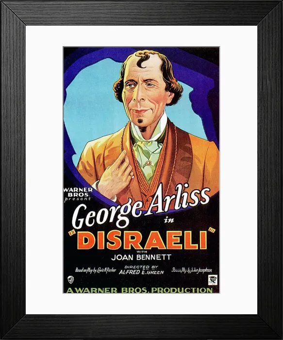 Framed Print : DISRAELI, George Arliss, 1929 Framed Print : DISRAELI, George Arliss, 1929