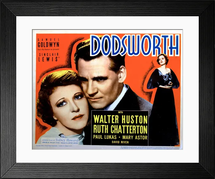Framed Print : DODSWORTH, Ruth Chatterton, Walter Huston, Mary Astor, 1936 Framed Print : DODSWORTH, Ruth Chatterton, Walter Huston, Mary Astor, 1936