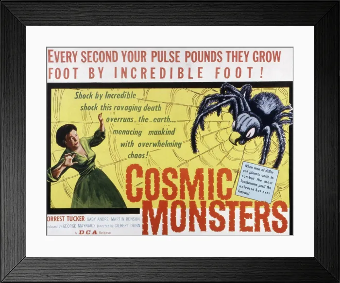 Framed Print : THE COSMIC MONSTER, (aka COSMIC MONSTERS, aka THE STRANGE WORLD OF PLANET X), Gaby Andre, 1958