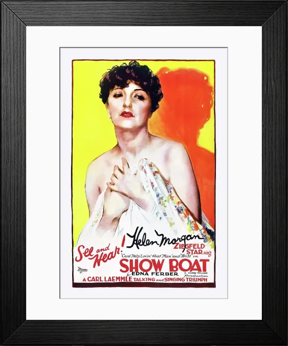 Framed Print : SHOW BOAT, Helen Morgan, 1929