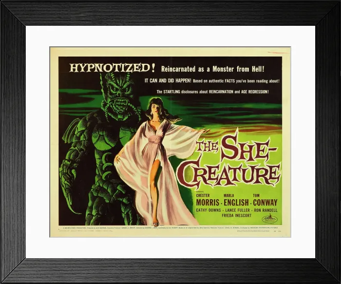 Framed Print : THE SHE-CREATURE, 1956