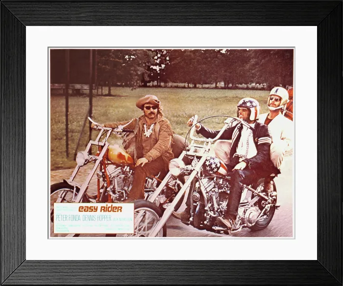 Framed Print : EASY RIDER, Dennis Hopper, Peter Fonda, Jack Nicholson, 1969 Framed Print : EASY RIDER, Dennis Hopper, Peter Fonda, Jack Nicholson, 1969