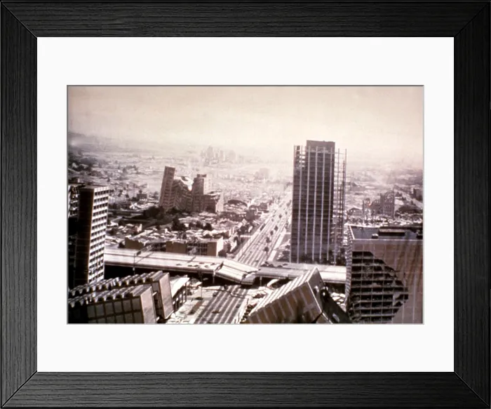 Framed Print : EARTHQUAKE, 1974.' Framed Print : EARTHQUAKE, 1974.'