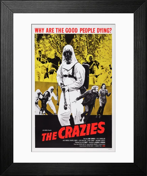 Framed Print : THE CRAZIES, US poster art, 1973 Framed Print : THE CRAZIES, US poster art, 1973