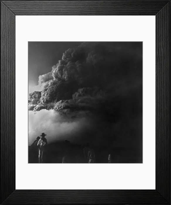 Framed Print : Mt. Pelee, on Martinique, obscured by clouds of smoke and steam, Aug. 30, 1902. Two months earlier, its eruption killed 30, 000 people in the coastal city of St Framed Print : Mt. Pelee, on Martinique, obscured by clouds of smoke and steam, Aug. 30, 1902. Two months earlier, its eruption killed 30, 000 people in the coastal city of St