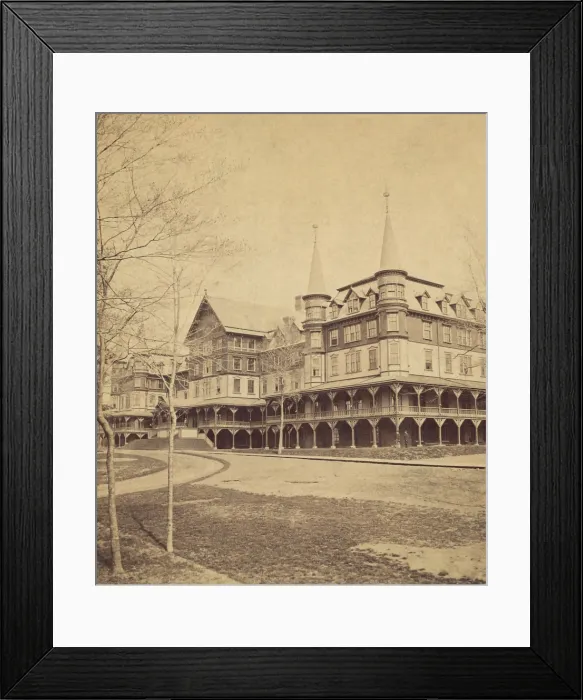 Framed Print : Cresson Mountain House, a summer resort in western Pennsylvania, 1875 Framed Print : Cresson Mountain House, a summer resort in western Pennsylvania, 1875
