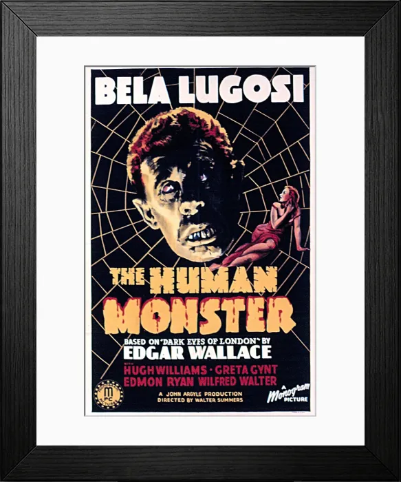 Framed Print : THE DARK EYES OF LONDON, (aka THE HUMAN MONSTER, aka DEAD EYES OF LONDON), Wilfred Walter, Greta Gynt, 1940 Framed Print : THE DARK EYES OF LONDON, (aka THE HUMAN MONSTER, aka DEAD EYES OF LONDON), Wilfred Walter, Greta Gynt, 1940