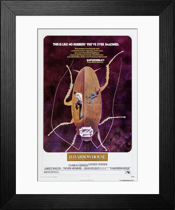Framed Print : 11 HARROWHOUSE, US poster art, 1974, TM & Copyright 20th Century Fox Film Corp. / courtesy Everett Collection Framed Print : 11 HARROWHOUSE, US poster art, 1974, TM & Copyright 20th Century Fox Film Corp. / courtesy Everett Collection