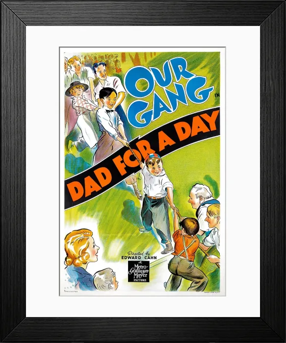 Framed Print : DAD FOR A DAY, 1939