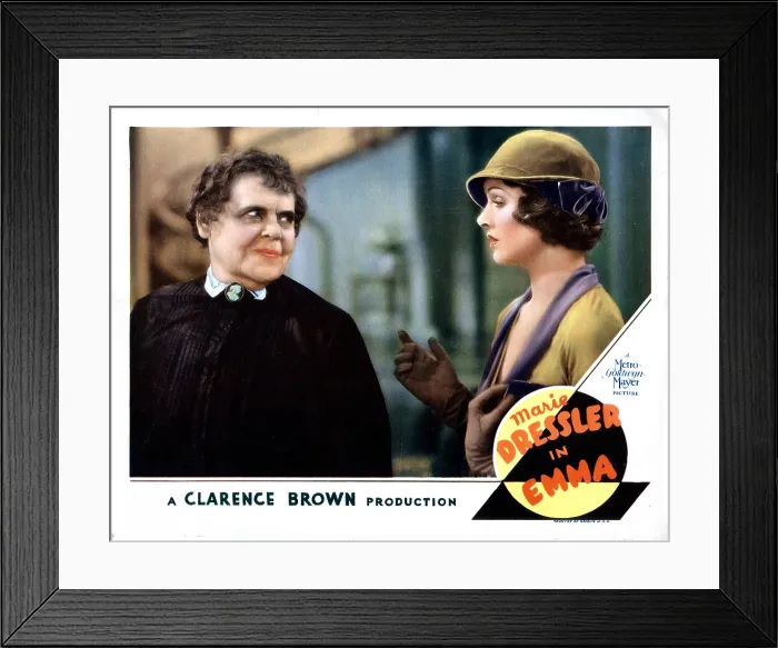 Framed Print : EMMA, from left, Marie Dressler, Myrna Loy, 1932 Framed Print : EMMA, from left, Marie Dressler, Myrna Loy, 1932