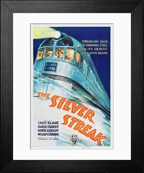 Framed Print : THE SILVER STREAK, 1934 Framed Print : THE SILVER STREAK, 1934