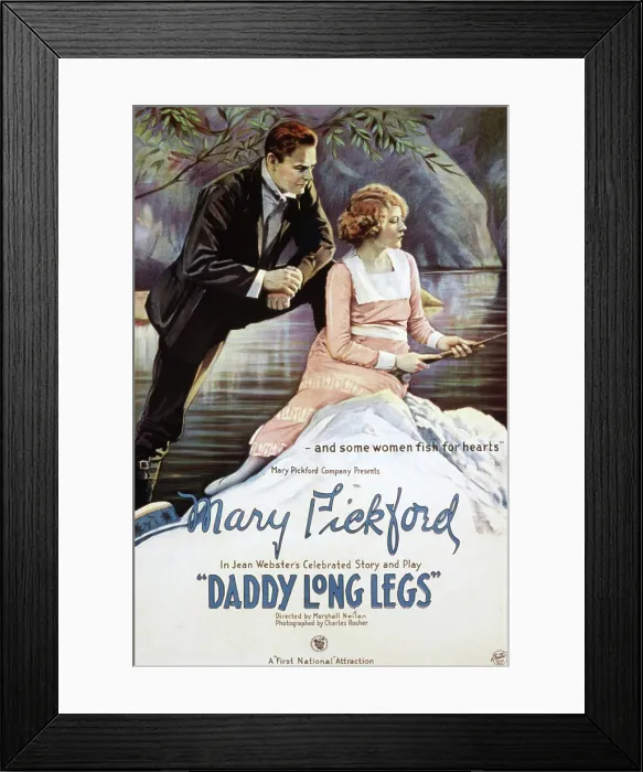 Framed Print : DADDY LONG LEGS, Marshall Neilan, Mary Pickford, 1919 Framed Print : DADDY LONG LEGS, Marshall Neilan, Mary Pickford, 1919