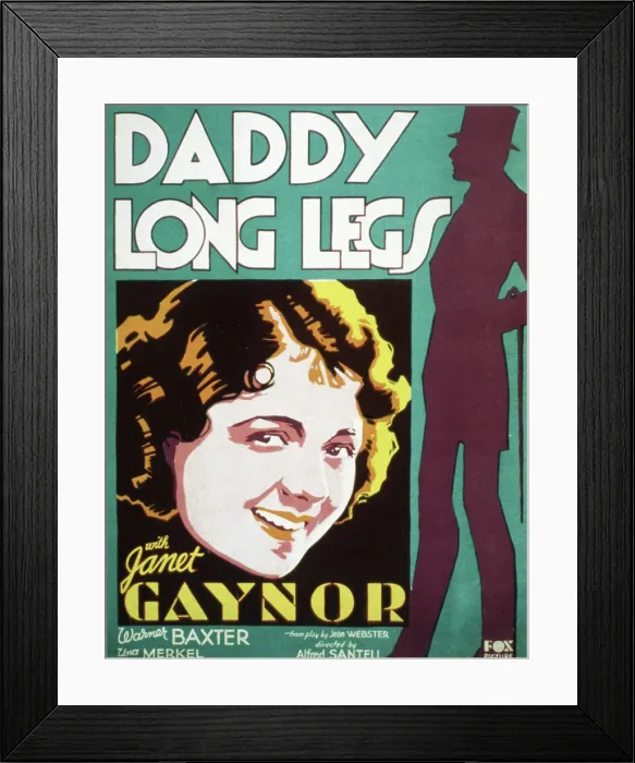 Framed Print : DADDY LONG LEGS, Janet Gaynor, 1931, TM and copyright 20th Century Fox Film Corp. All rights reserved  /  Courtesy: Everett Collection