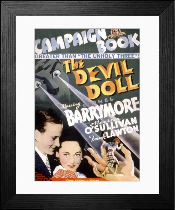 Framed Print : THE DEVIL DOLL, Frank Lawton, Maureen O'Sullivan, 1936