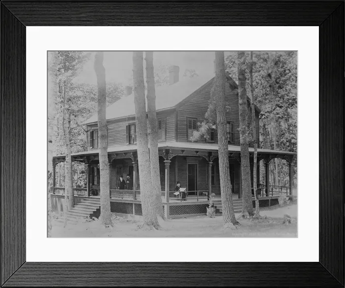 Framed Print : Grant spent his lasts days at Joseph Drexel's vacation house on Mount McGregor, Saratoga County, in upstate New York Framed Print : Grant spent his lasts days at Joseph Drexel's vacation house on Mount McGregor, Saratoga County, in upstate New York