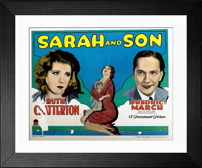 Framed Print : SARAH AND SON, Ruth Chatterton, Fredric March, 1930