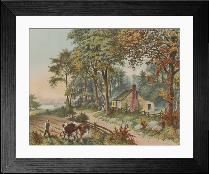 Framed Print : The birthplace of Ulysses Grant at Point Pleasant, Ohio (BSLOC_2018_10_2)