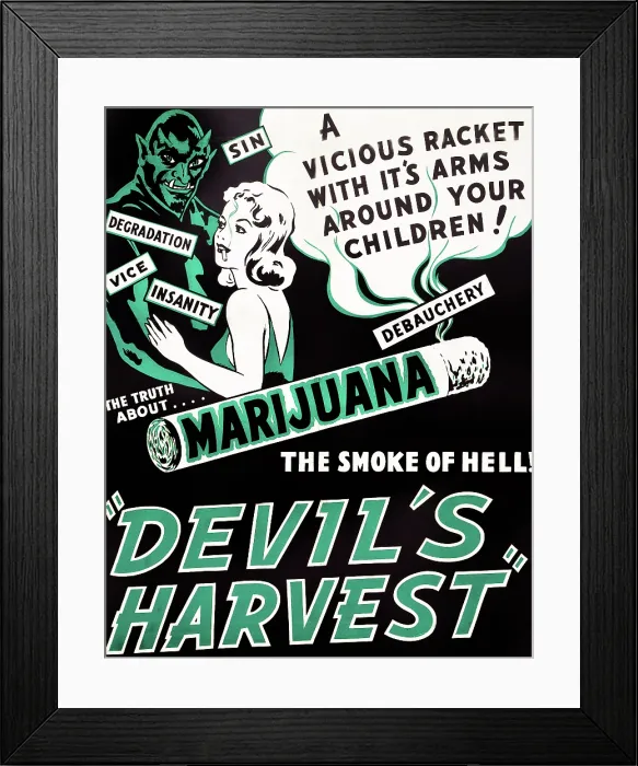 Framed Print : DEVIL'S HARVEST, 1942