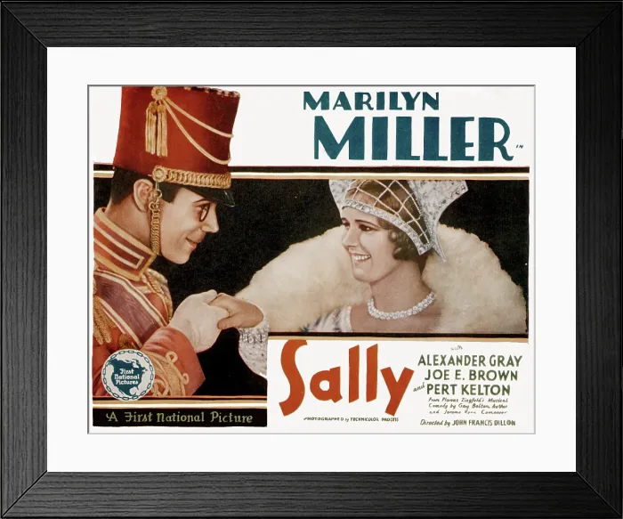 Framed Print : SALLY, Joe E. Brown, Marilyn Miller, 1929