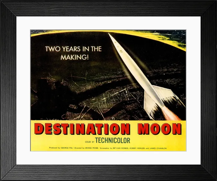 Framed Print : DESTINATION MOON, 1950