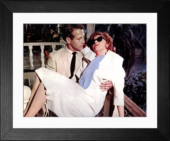 Framed Print : SWEET BIRD OF YOUTH, Paul Newman, Geraldine Page, 1962