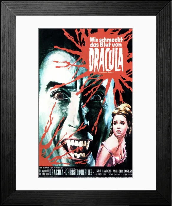 Framed Print : TASTE THE BLOOD OF DRACULA, 1970