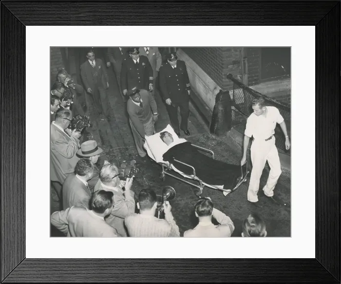 Framed Print : Puerto Rican nationalist, Oscar Collazo, 37, attempted to assassinate President Truman. On Nov