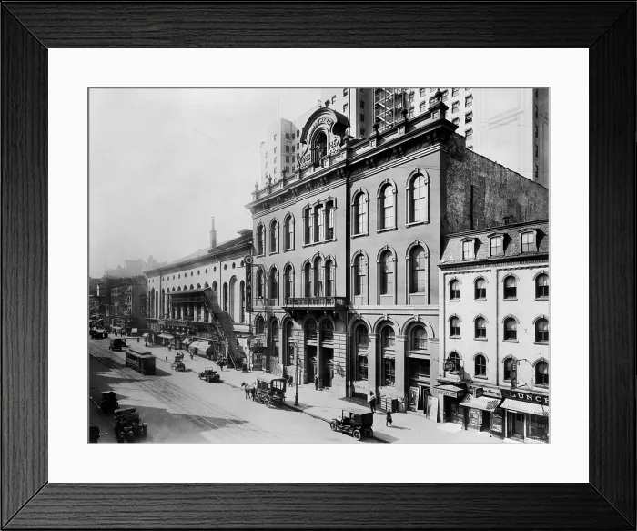 Framed Print : Tammany Hall on 14th street served at the NYC Democratic headquarters from 1868 until 1929 Framed Print : Tammany Hall on 14th street served at the NYC Democratic headquarters from 1868 until 1929