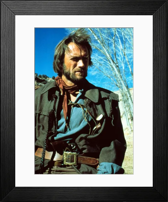Framed Print : THE OUTLAW JOSEY WALES, Clint Eastwood, 1976