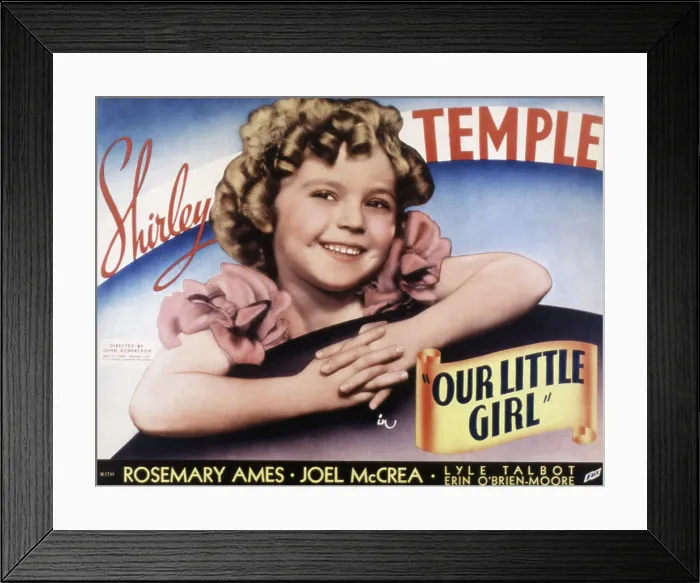 Framed Print : OUR LITTLE GIRL, Shirley Temple, 1935, TM and copyright Fox Film Corp. All rights reserved / Courtesy: Everett Collection Framed Print : OUR LITTLE GIRL, Shirley Temple, 1935, TM and copyright Fox Film Corp. All rights reserved / Courtesy: Everett Collection