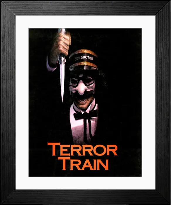 Framed Print : TERROR TRAIN, 1980, TM and Copyright (c)20th Century Fox Film Corp. All rights reserved