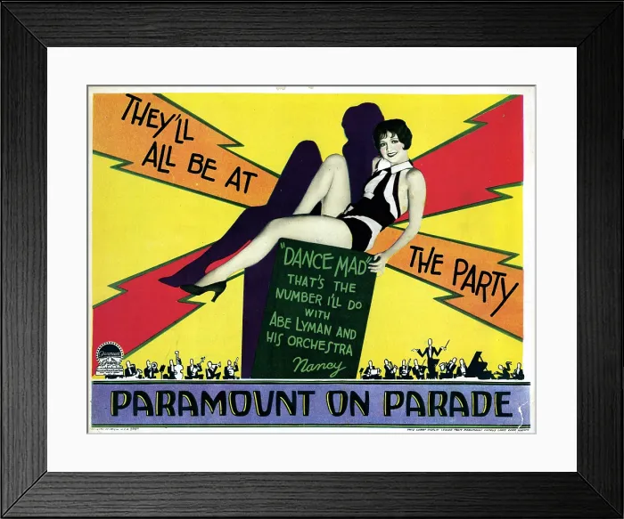 Framed Print : PARAMOUNT ON PARADE, Nancy Carroll, 1930