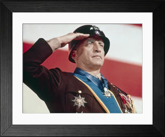 Framed Print : PATTON, George C. Scott, 1970. TM & Copyright 20th Century Fox Film Corp. / Courtesy Everett Collection Framed Print : PATTON, George C. Scott, 1970. TM & Copyright 20th Century Fox Film Corp. / Courtesy Everett Collection